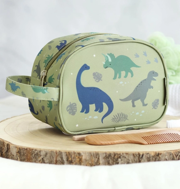 A Little Lovely Company - borsa da toilette dinosauri