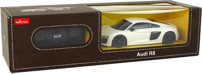 Auto con telecomando Audi R8 1:24 Bianco