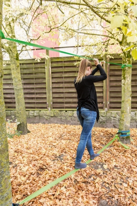 Set da Slackline Small Foot con protezione alberi