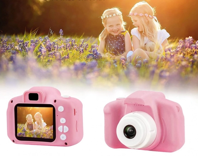 Fotocamera per bambini Unicorno rosa