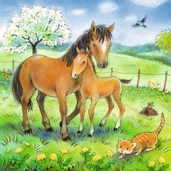 Incantevoli animali della fattoria