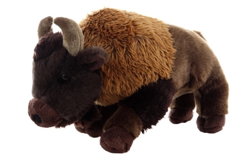 Bisonte di peluche eco-friendly 28 cm