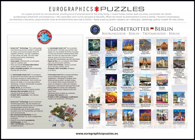 Puzzle Viaggiatore del mondo - Berlino 1000 pezzi