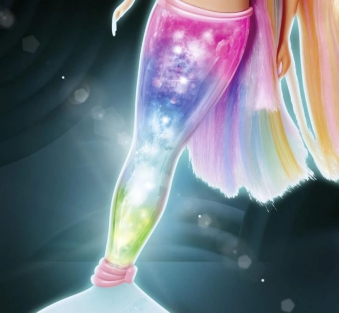 Bambola Steffi Sirena con Pinna Magica e Luminosa