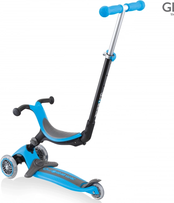 Monopattino Globber Go Up pieghevole Plus celeste