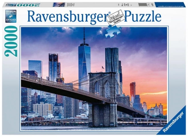 Puzzle skyline di New York 2000 pezzi RAVENSBURGER