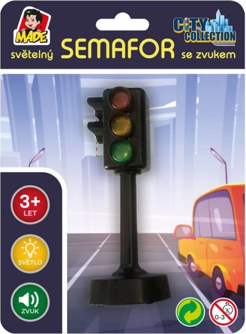 Semaforo per bambini con luce e suono