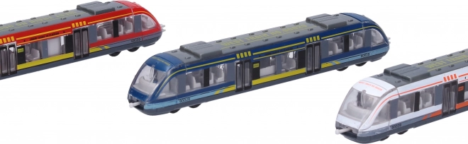 Trenino in metallo 18 cm