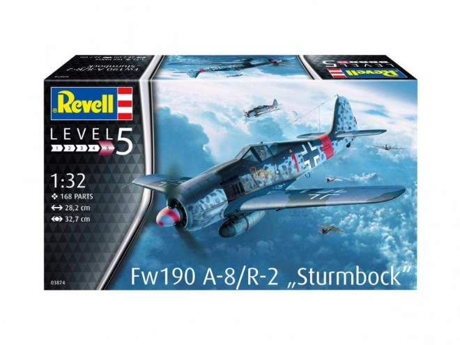 Modello plastico Fw190 A-8 Sturmbock