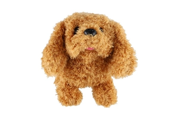 Cane interattivo peluche 18 cm a batteria