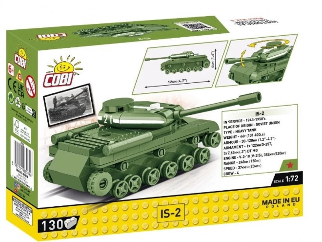 Carro Armato IS-2 130 Pezzi COBI