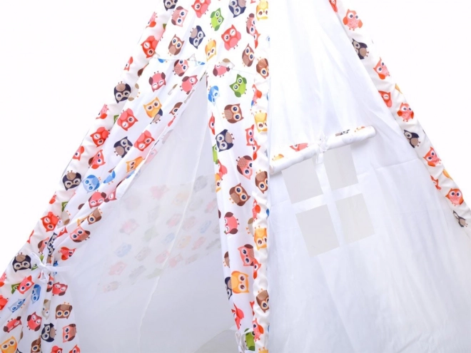 Tenda Tipi Gufetti Allegri per Bambini