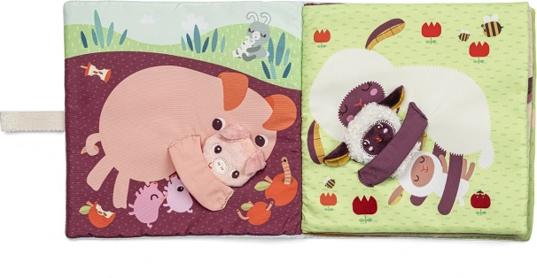 Libro di stoffa Cuccioli di Lilliputiens