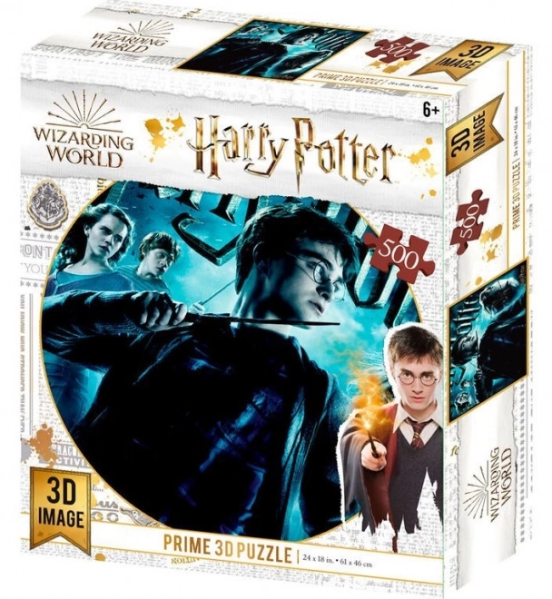 Puzzle 3D Harry Potter Grifondoro 500 pezzi