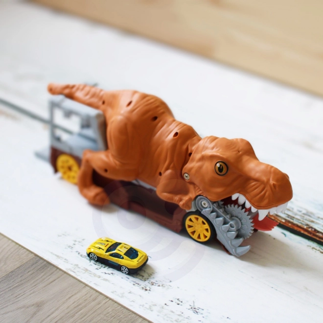 Woopie lanciatore d'auto a forma di dinosauro