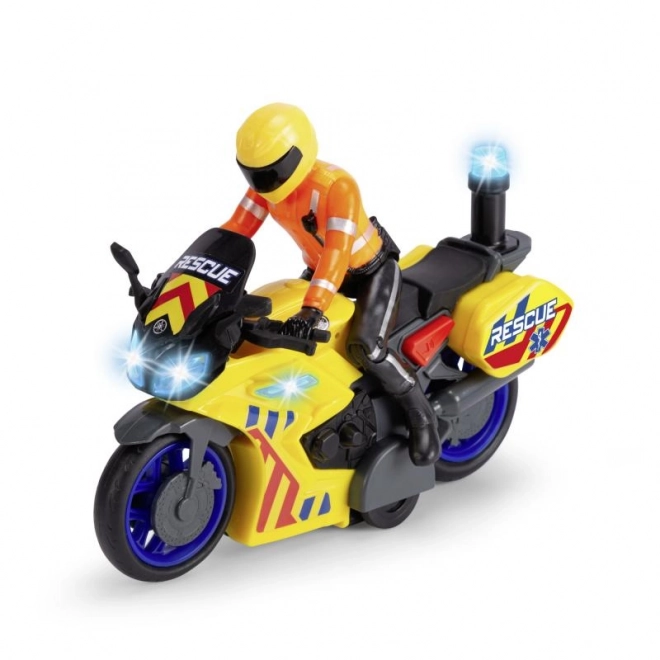 Motocicletta soccorso 17 cm con pilota