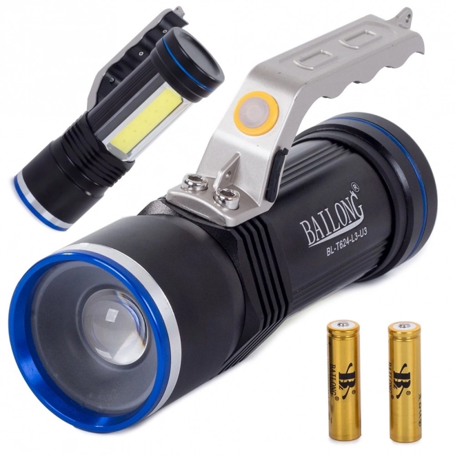 Torcia da ricerca tattica Bailong con LED CREE