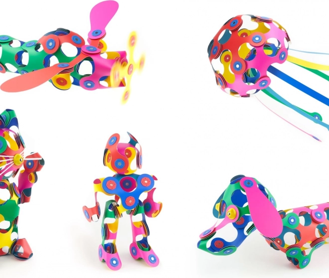 Clixo Super Rainbow - Costruzione Magnetica 60 Pezzi