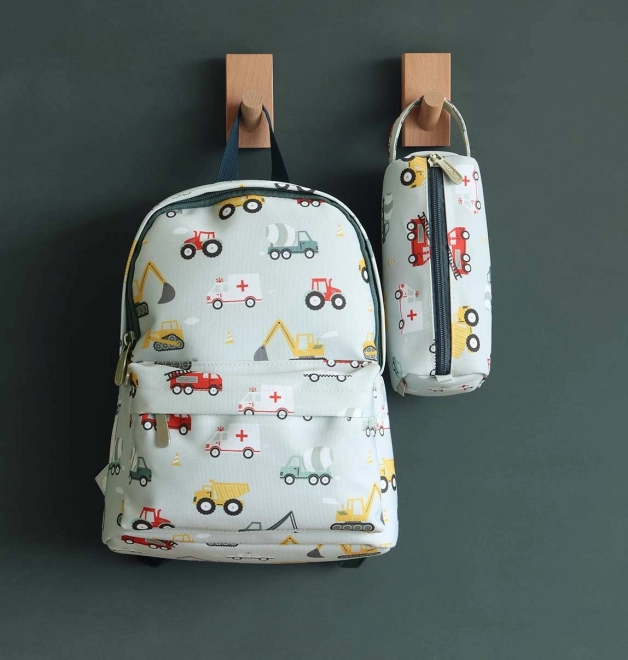 Zaino piccolo per bambini di A Little Lovely Company – Veicoli