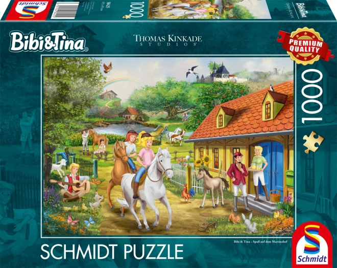 Puzzle Bibi e Tina: Fattoria di Martin 1000 pezzi