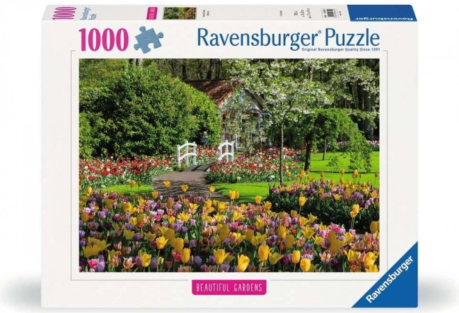 Puzzle magico giardino Keukenhof Paesi Bassi 1000 pezzi