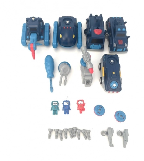 5in1: dinosauro, robot e veicolo