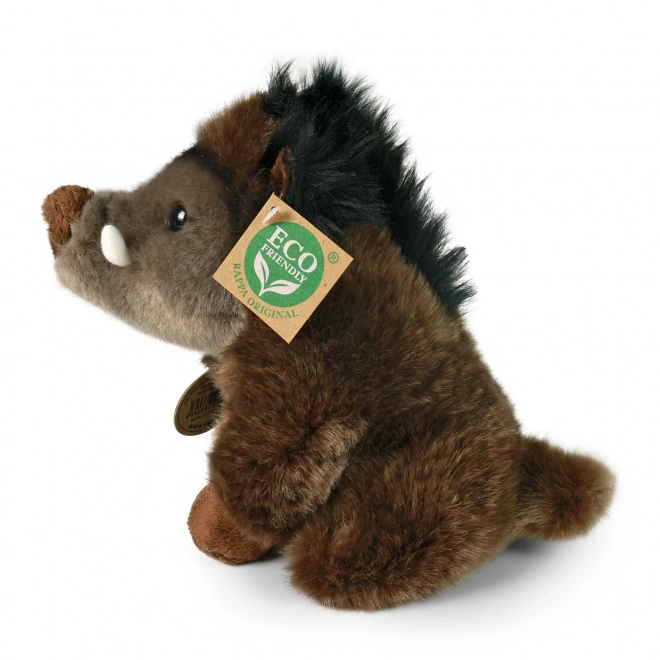 Cinghiale di peluche ecologico 18 cm