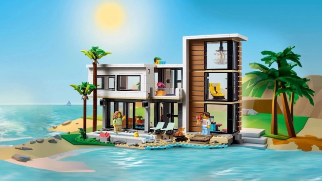 Casa moderna LEGO Creator 3 in 1