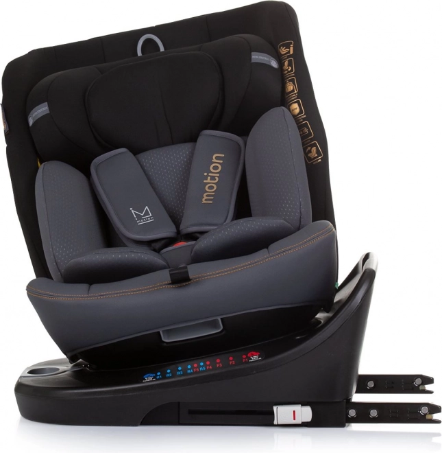 Seggiolino Auto Motion i-Size 40-150cm Isofix 360, Obsidian