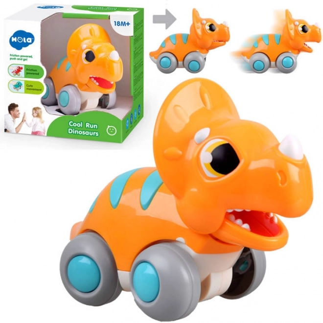 Dinosauro Giocattolo a Raggiungimento Incline – Arancione