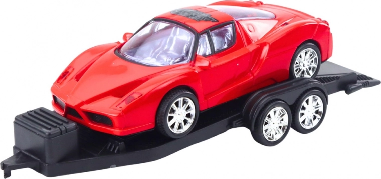 Rimorchio staccabile con spazio per l’auto sportiva