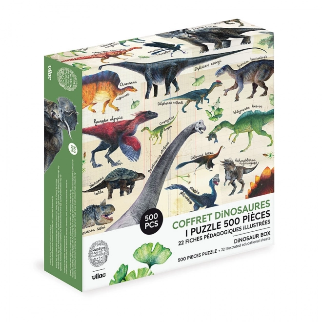 Puzzle dinosauri 500 pezzi