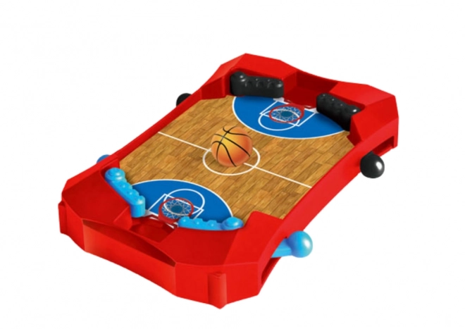 Gioco di abilità mini basket rosso