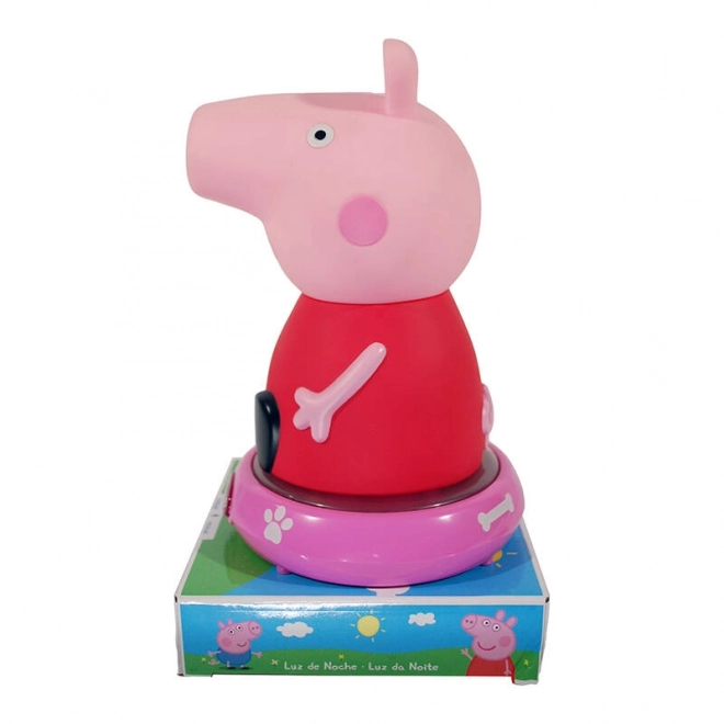 Lampada notturna con personaggio Peppa Pig