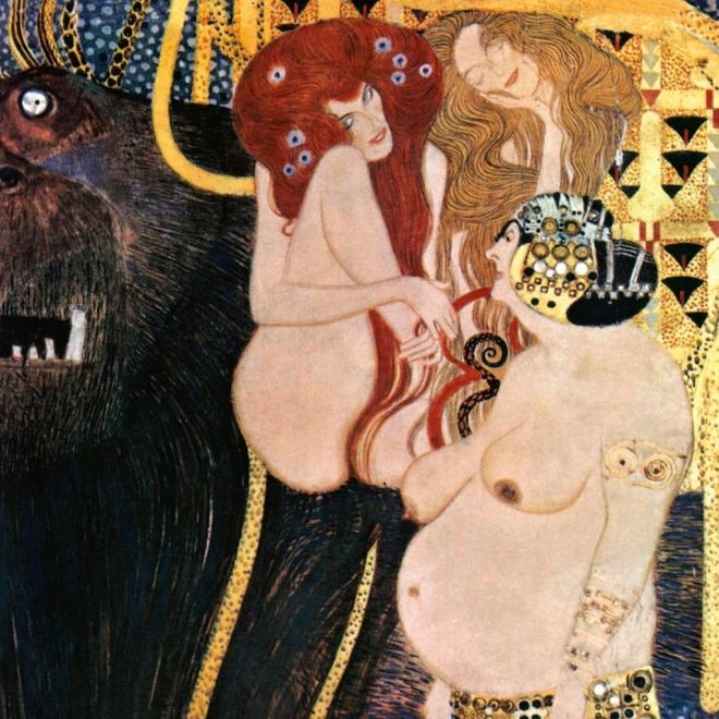 Calendario con appunti con immagini di Gustav Klimt 2026