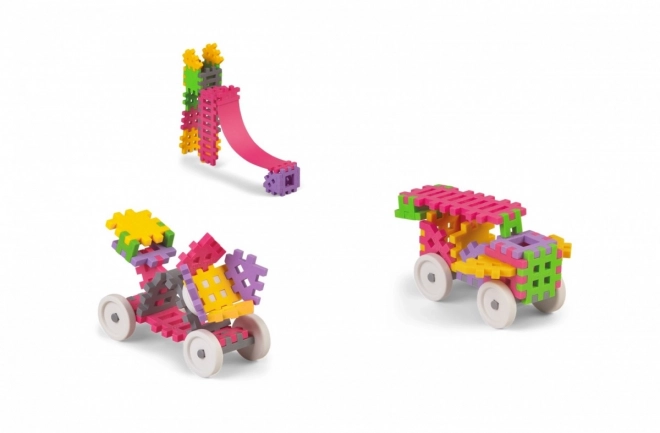 Blocchi Waffle Mini 35 pezzi per bambine