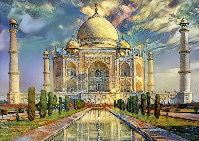 Puzzle Taj Mahal 1000 Pezzi