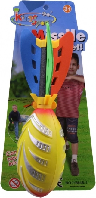 Razzo da lancio per bambini, 24 cm