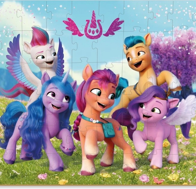 Puzzle DODO My Little Pony nel prato magico 60 pezzi