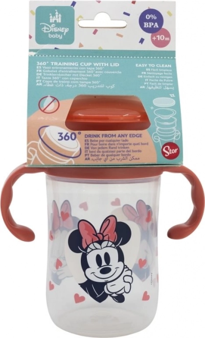 Bicchiere da allenamento per bambini Minnie 395 ml