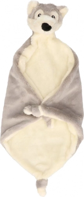 Plaid in peluche a forma di piccolo lupo Nature Planet