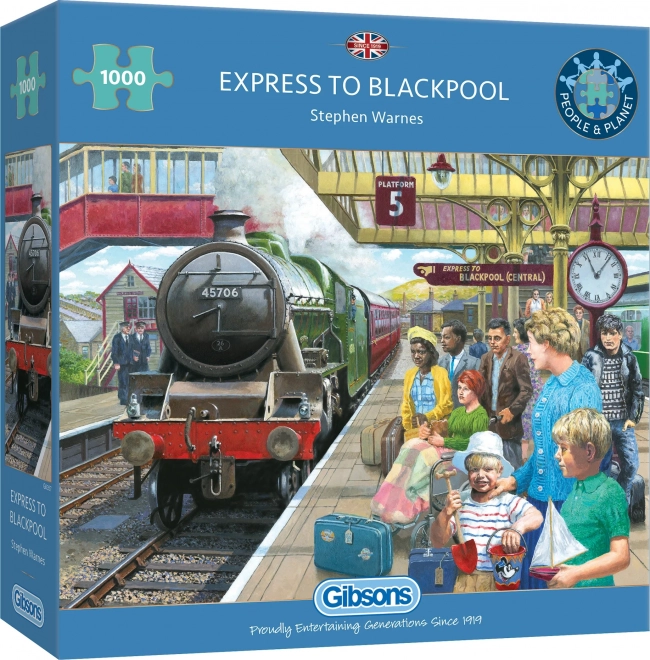 Puzzle puzzle express verso Blackpool 1000 pezzi