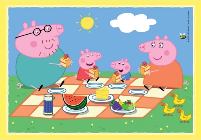 Puzzle Peppa Pig Progresso 4in1