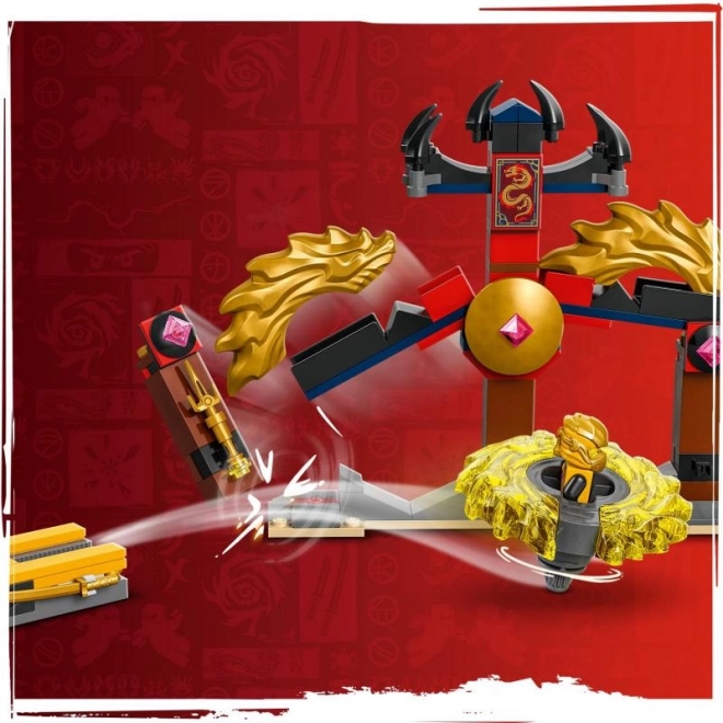 Zechi NINJAGO Smocze Spinjitzu - Set da battaglia