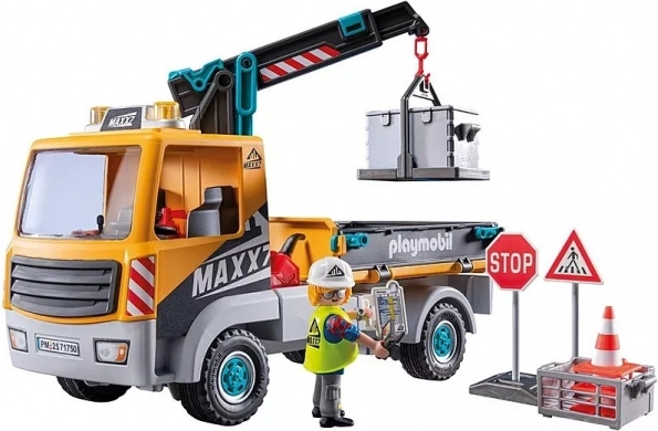Playmobil Camion da Costruzione con Gru