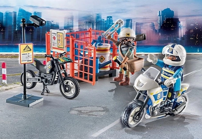 Set di azione poliziotto PLAYMOBIL