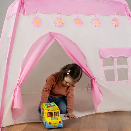 Tenda per bambini con serie luminosa