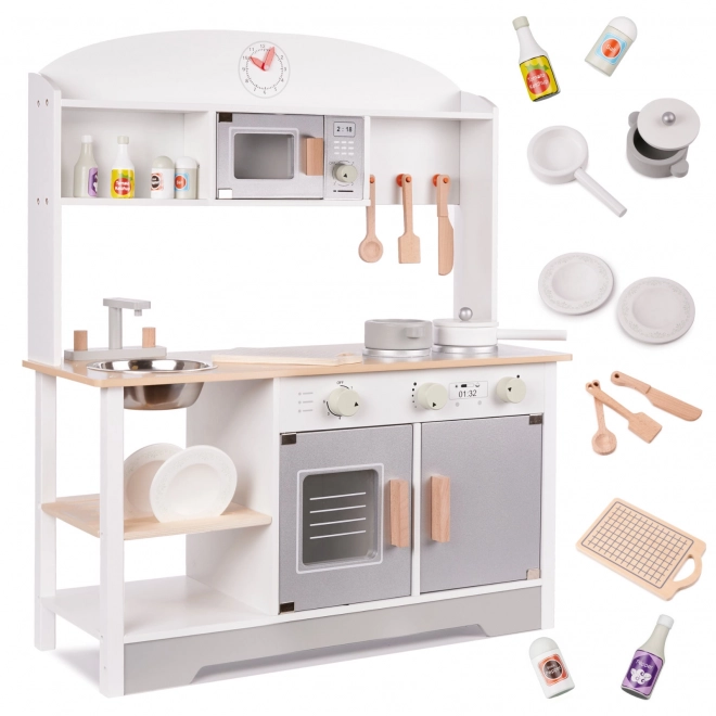 Cucina in Legno per Bambini con Accessori