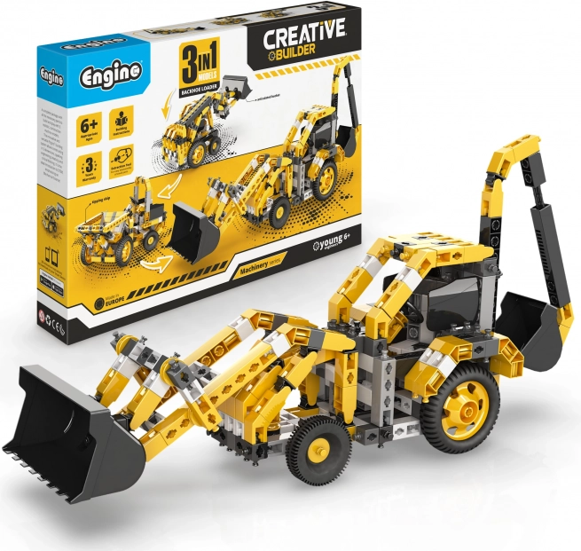 Costruzioni Engino Creative Builder Escavatore-Caricatore