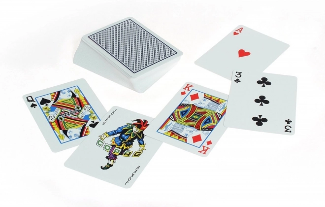 Carte Da Poker 100 Plastica Blu